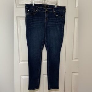 Torrid Blue Skinny Jeans Classic Fit